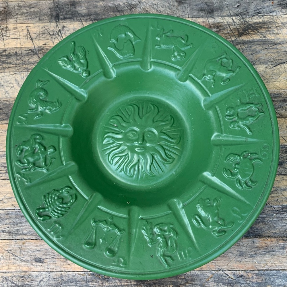 Zodiac Vintage Divination Plate